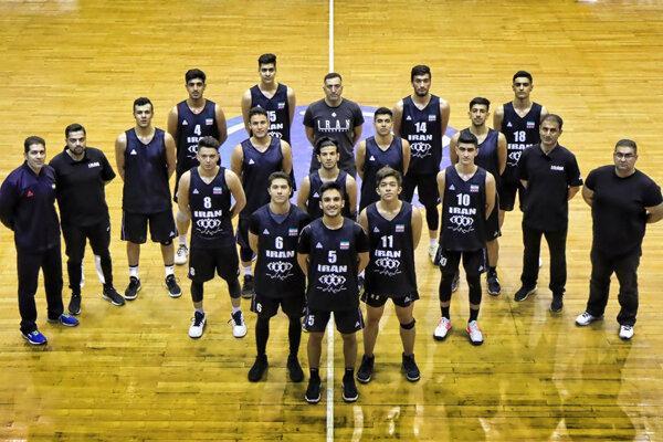 پیروزی تیم بسکتبال نوجوانان ایران مقابل آموزشگاه NBA آمریکا