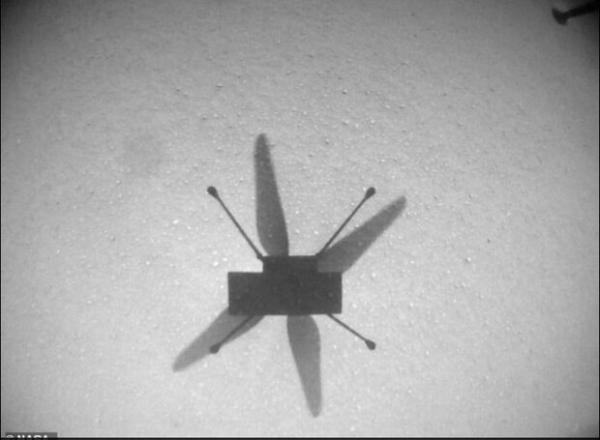 هلی کوپتر نبوغ برای هفتمین بار در مریخ پرواز کرد