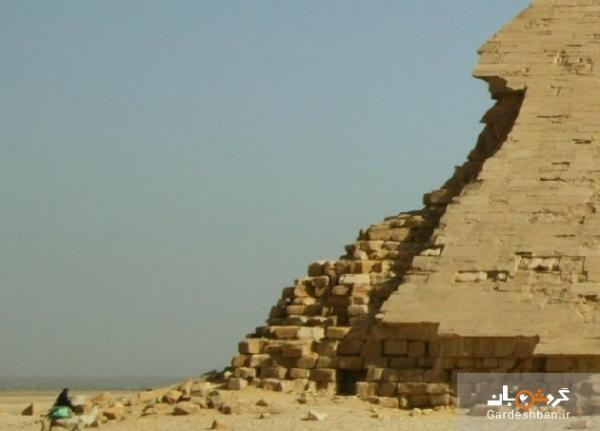هرم خمیده، عجیب ترین هرم مصر، در معرض بازدید عمومی قرار گرفت